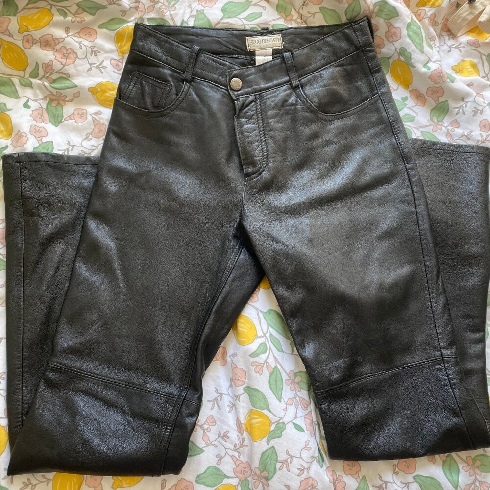 Vintage Hugo Buscati Leather Pants